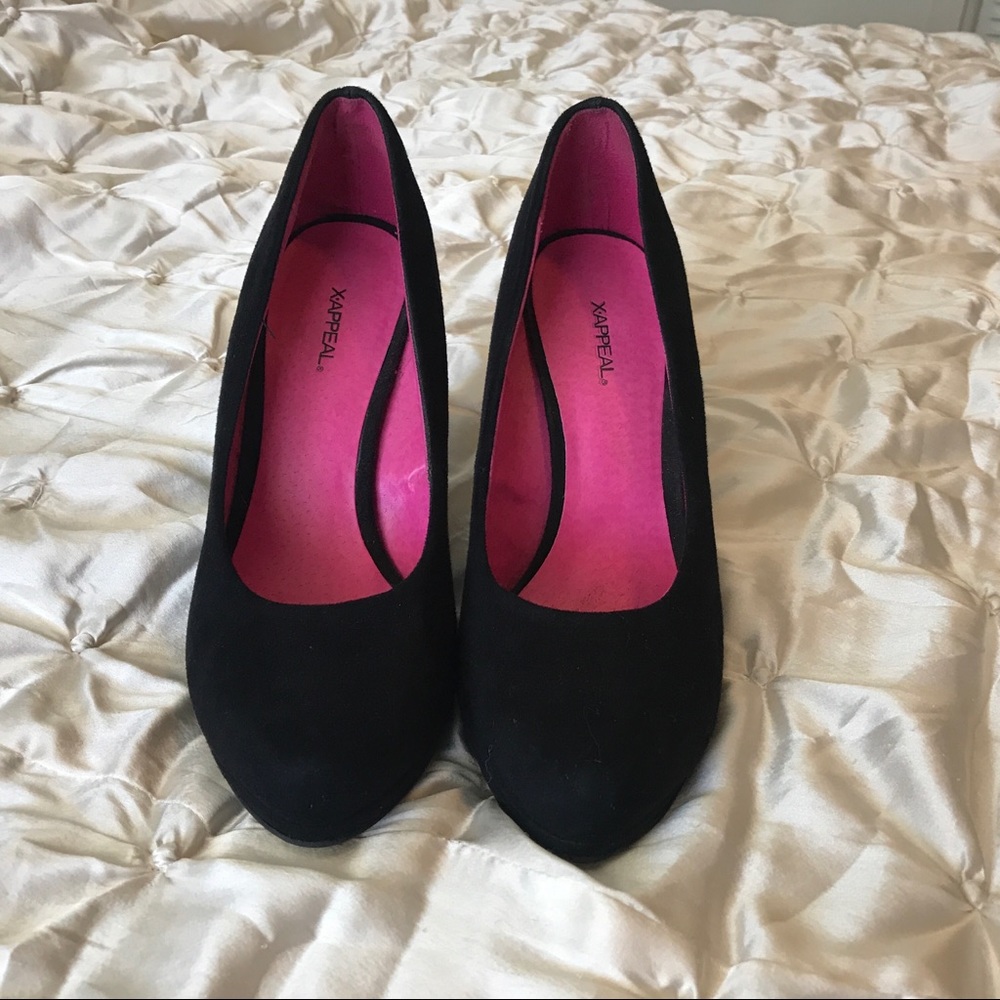Black heels